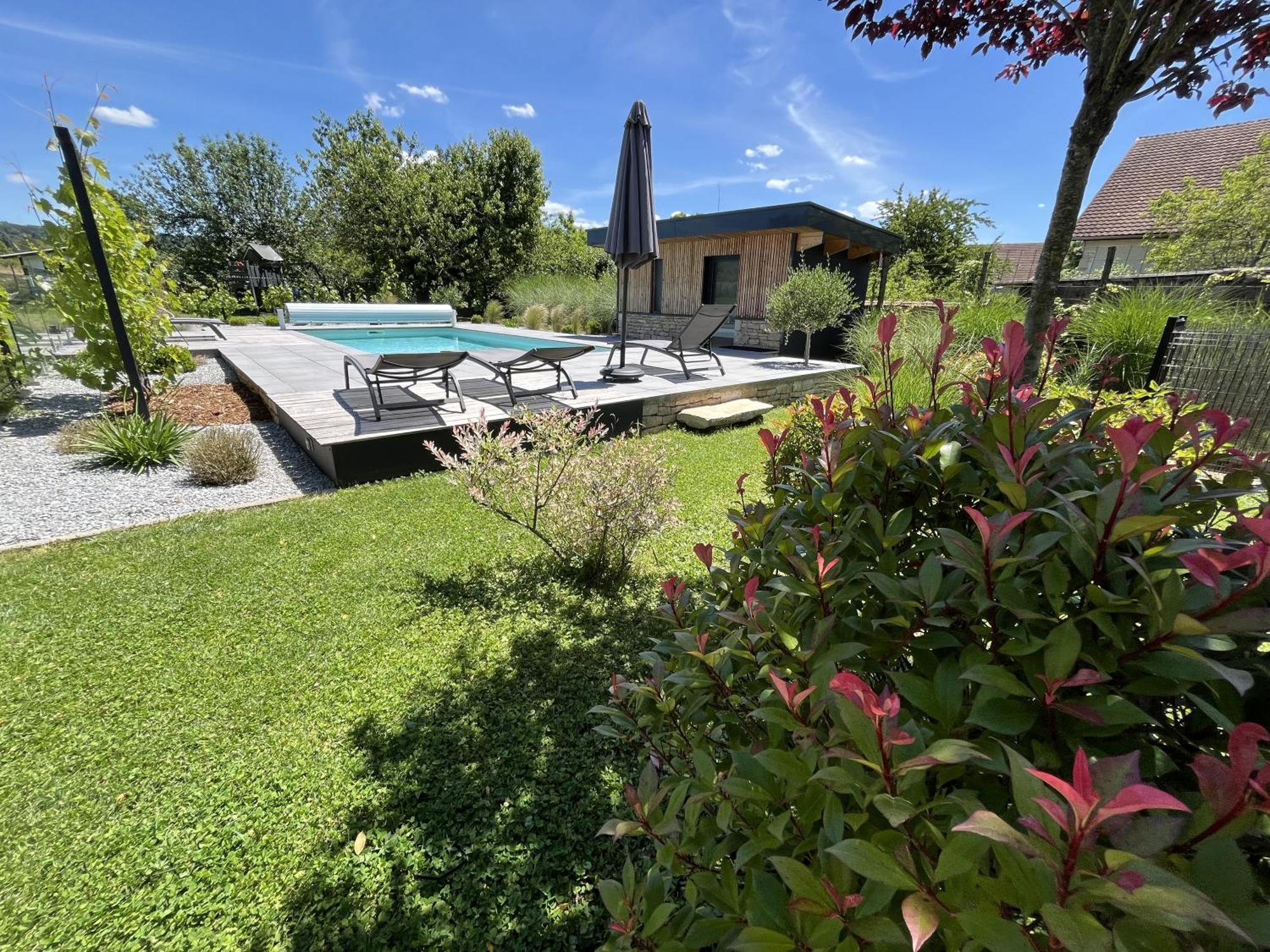 Appart-Hotel N 3 Avec Terrasse, Piscine, Petit-Dejeuner Et Parking Prive Chouzelot 外观 照片